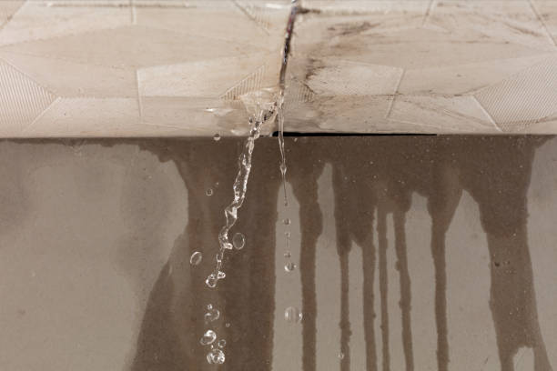 Professional Flood Damage Cleanup technician working in Vermontville, MI